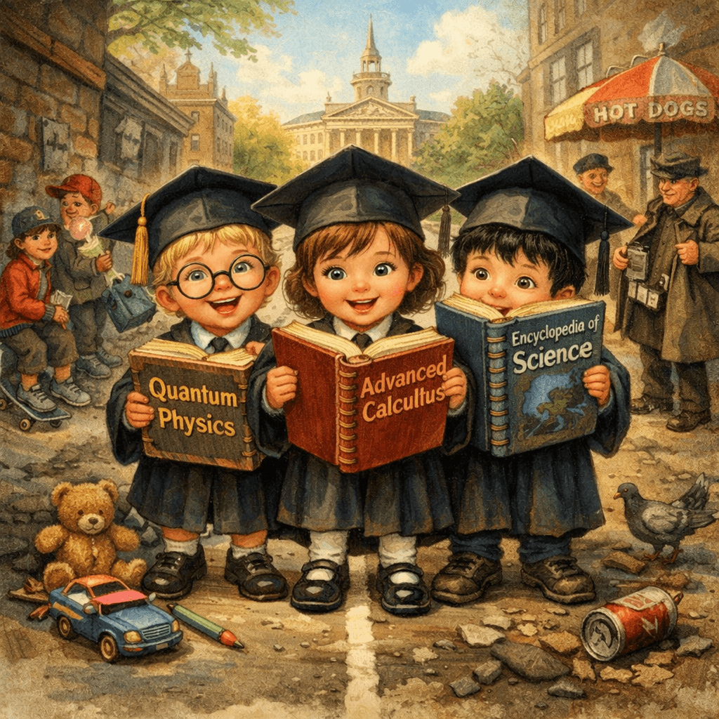 AI Tools Are Five-Year-Olds With PhDs